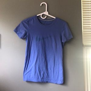 Blue women’s tee shirt